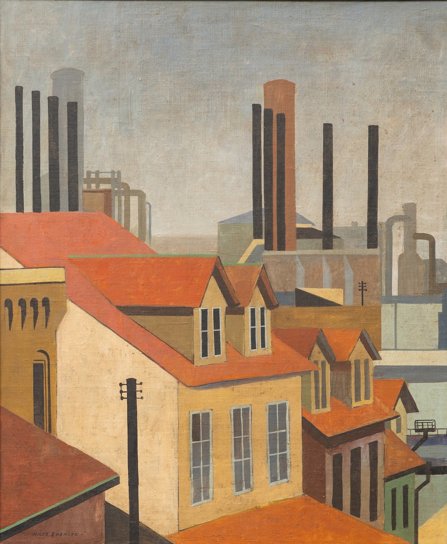 Niles SPENCER, 1893-1952 (USA)
