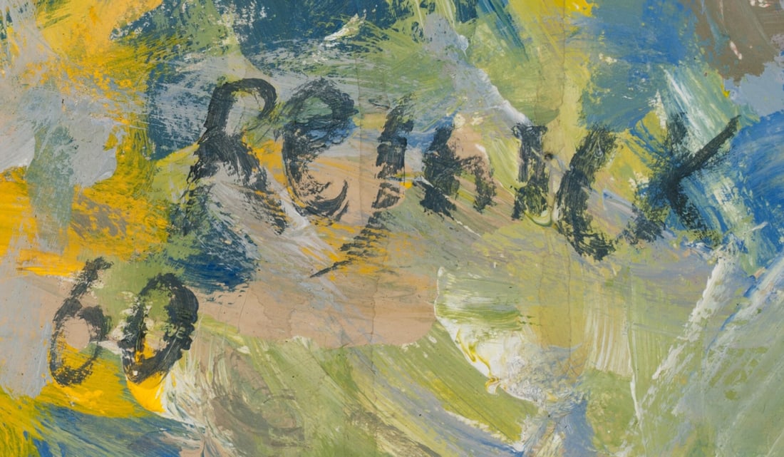Milton Resnick, 1917-2004 (Ukraine/USA)