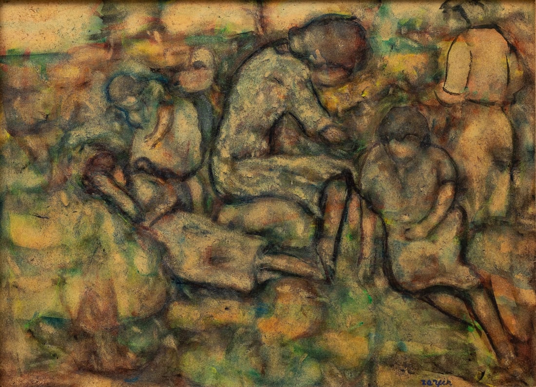 Faibich Zarfin, 1900-1975 (Belorussia/Palestine/France)