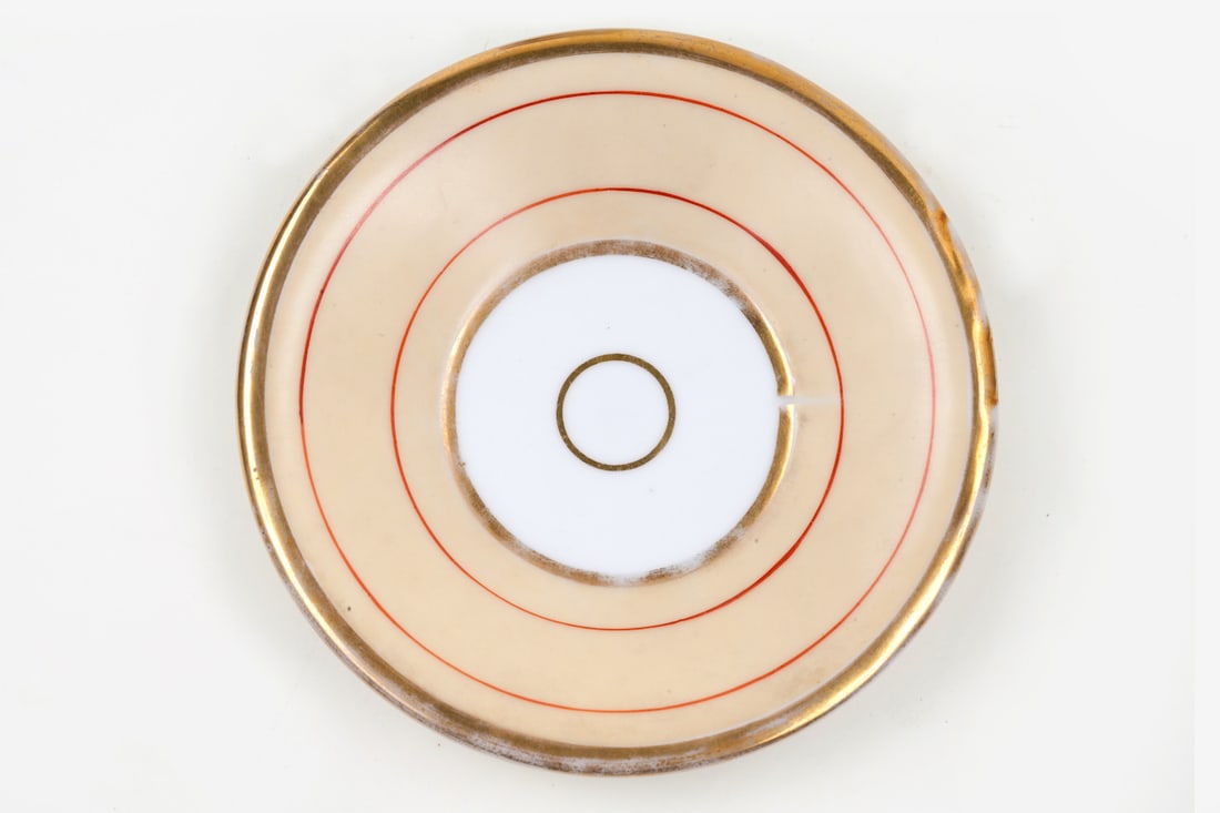 Porcelain Cup with Saucer, 19th century