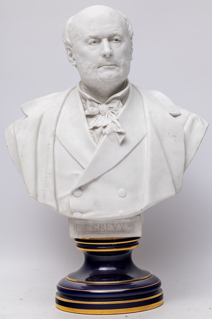 Portrait bust Francois Paul Jules Grevy (President of France 1879-1887) (1 of 8)