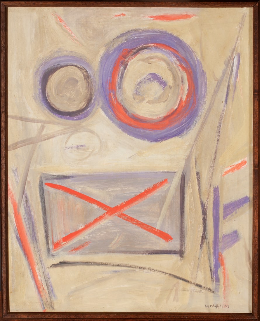 Emerson Woelffer, 1914-2003 (USA) (1 of 8)