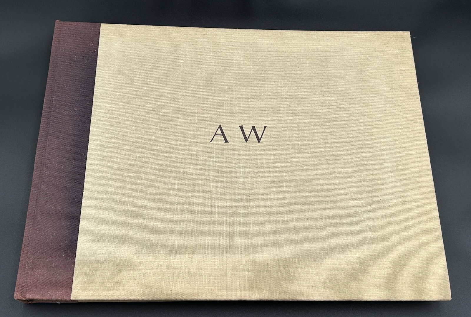 1968 first printing ANDREW WYETH folio/book: Very good condition. A large book, measuring 17.5" by 13.25".