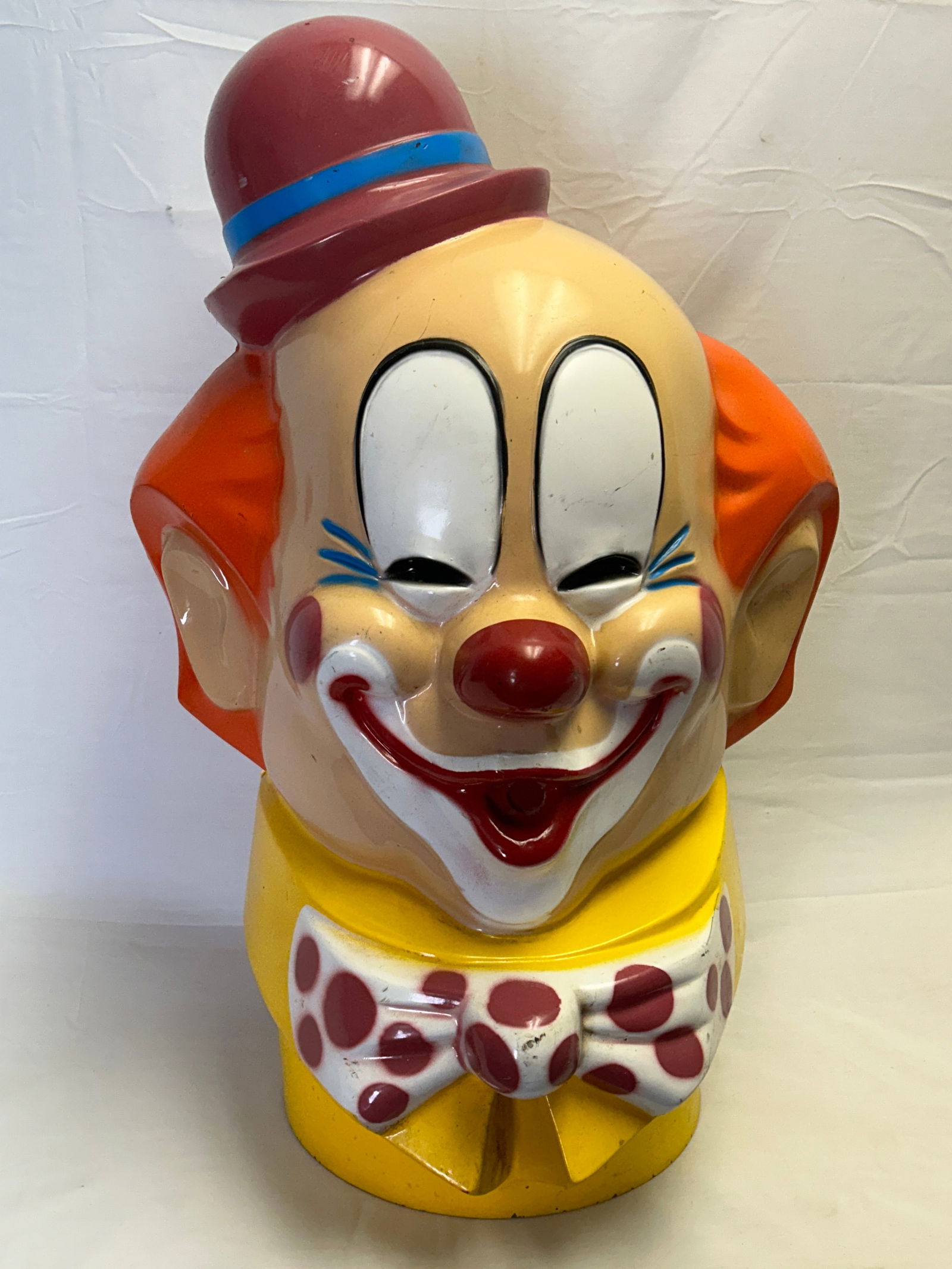 Vintage figural clown balloon tank topper (1 of 2)