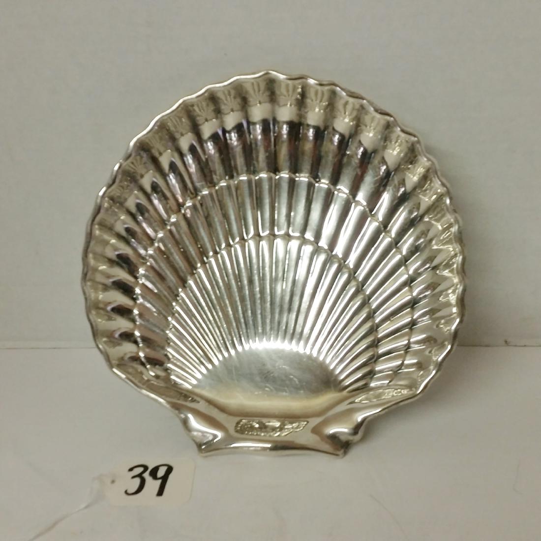STERLING SHELL FORM DISH, GORHAM, 40617 (1 of 2)
