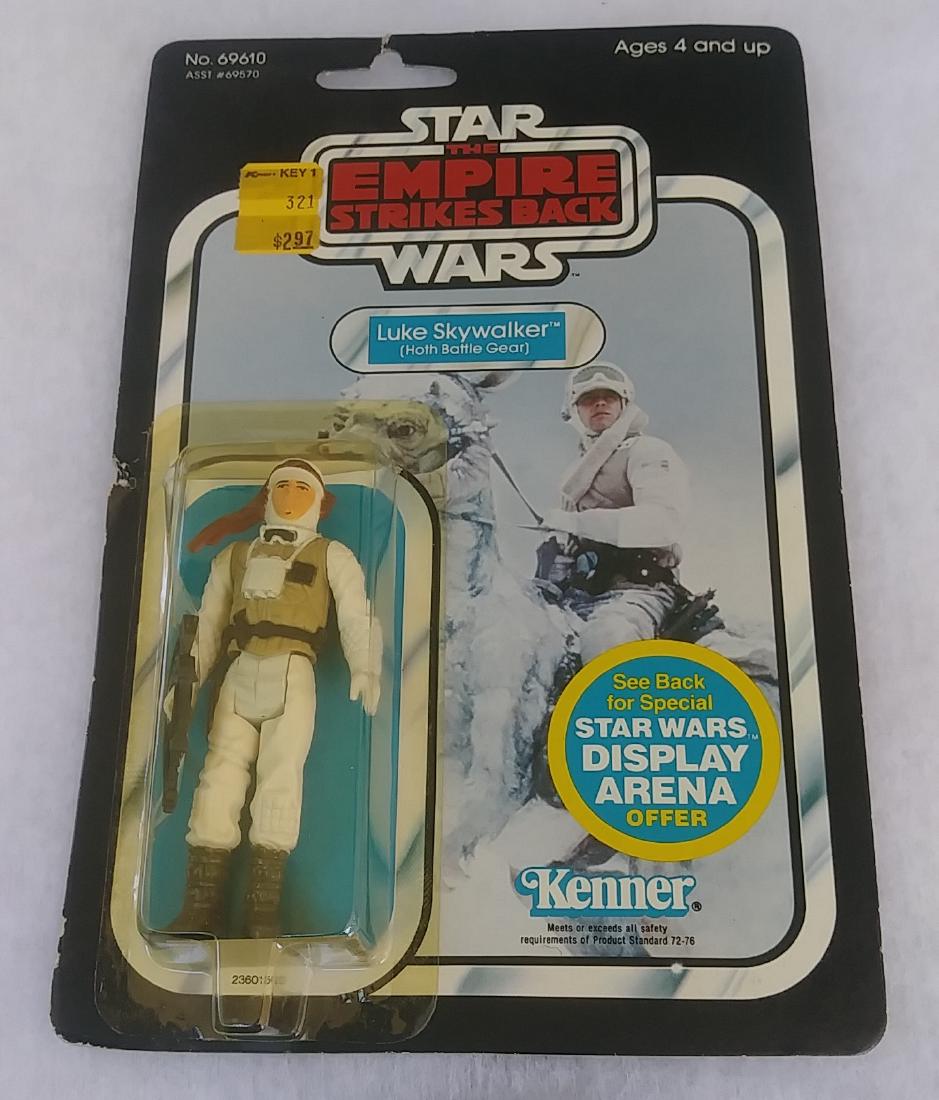 STAR WARS LUKE SKYWALKER, (HOTH BATTLE GEAR), 45 BACK (1 of 2)