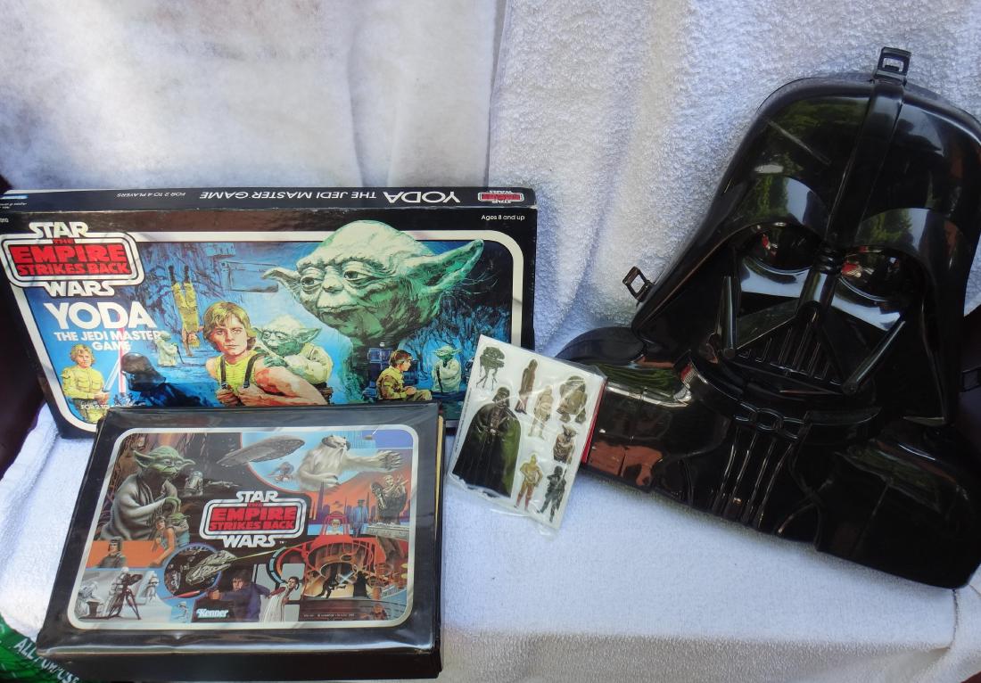 STAR WARS ESB LUNCH BOX, DARTH VADER CASE, BOARD GAME (1 of 10)