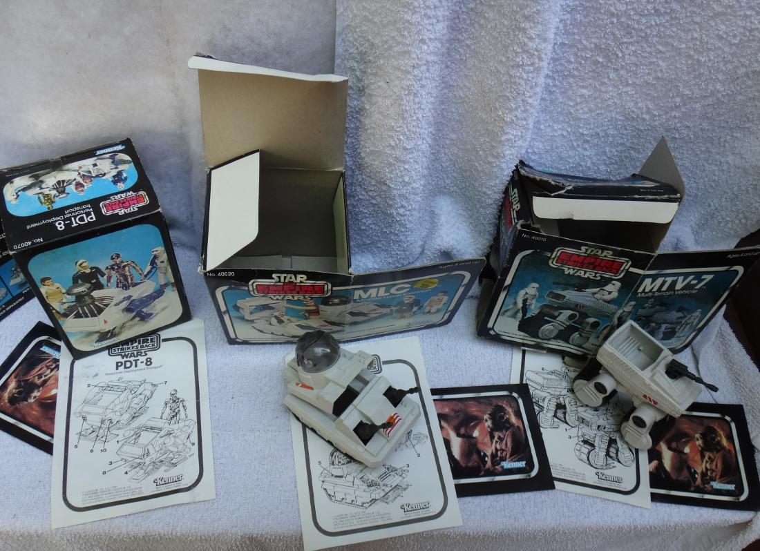 SET OF 3 STAR WARS ESB TOY VEHICLES (1 of 4)