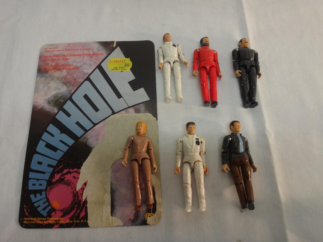 1981 WALT DISNEY BLACK HOLE SET OF SIX FIGURES, LOOSE (1 of 3)
