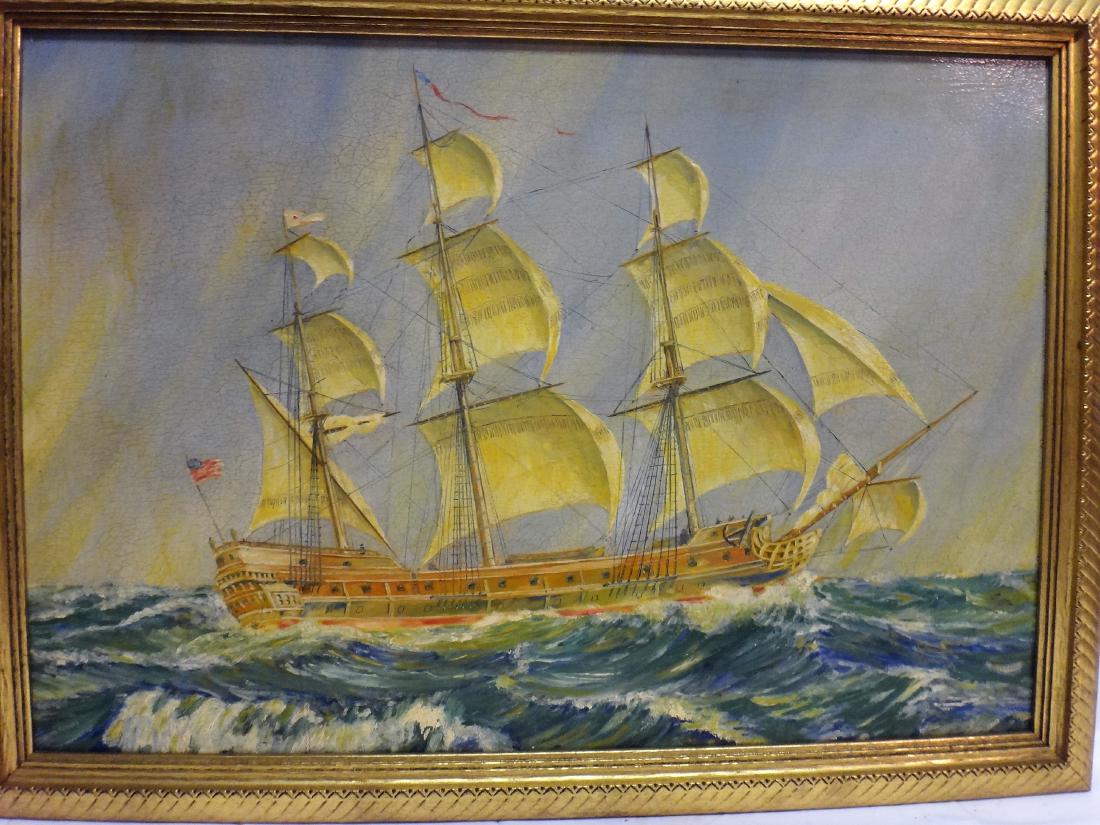 O/B, "SHIP", SIGNED MARSHALEK (1 of 4)