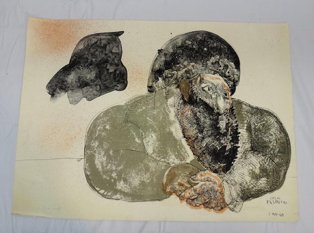 RARE ARTIST PROOF, “DREAMS OF RASPUTIN” (1 of 5)