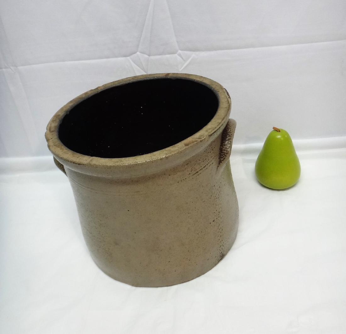 STONEWARE CROCK, FRANK NORTON WORCESTER, MA: 7" tall