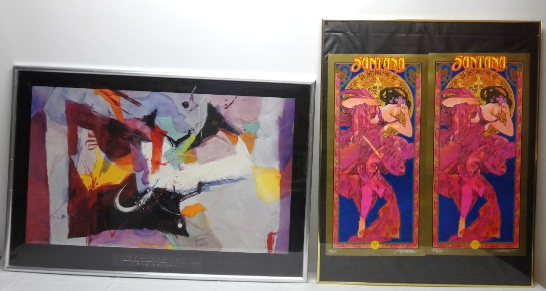 "SANTANA" - BOB MASSE (Twin posters) (1 of 3)