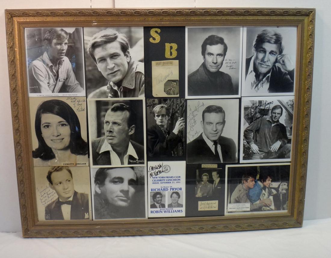 COLLECTION OF AUTOGRAPHS RICHARD THOMAS, KILEY (1 of 15)