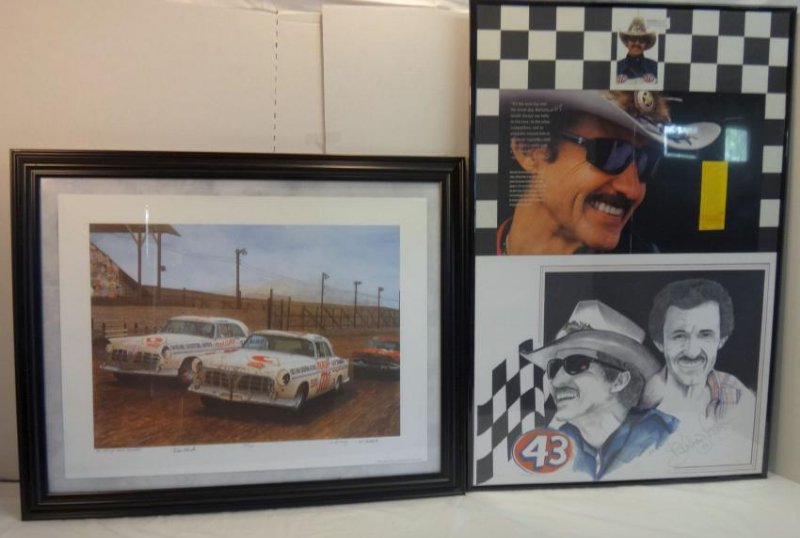 RICHARD PETTY SIGNED PORTRAIT (1 of 14)