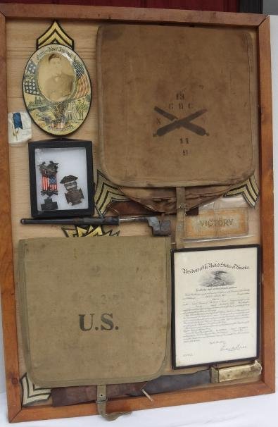 MILITARY COLLECTIBLES W/SIGNED FRANK KNOX'S LETTER (1 of 12)