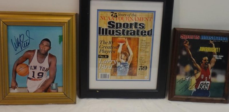 BASKETBALL HOFERS SIGNED OLYMPIC GOLD (1 of 6)