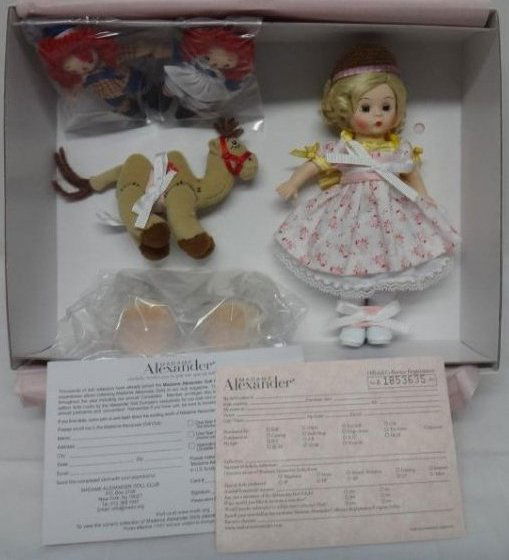 mini raggedy ann doll