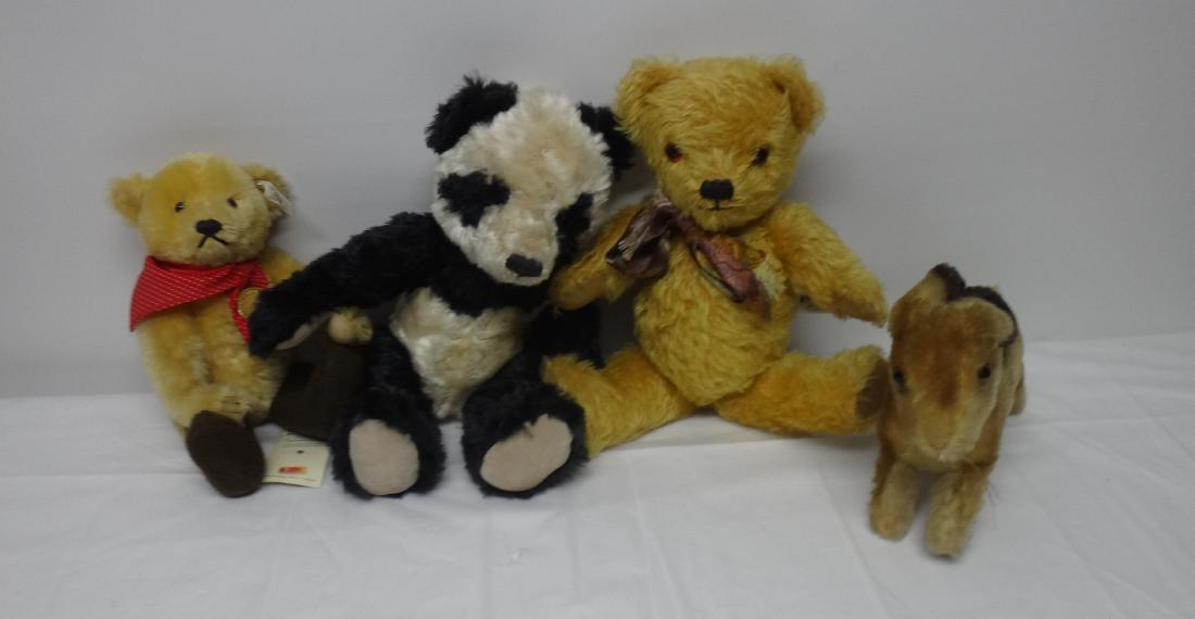 LOT OF 4  STUFFED ANIMALS, STEFF ETC. (1 of 8)
