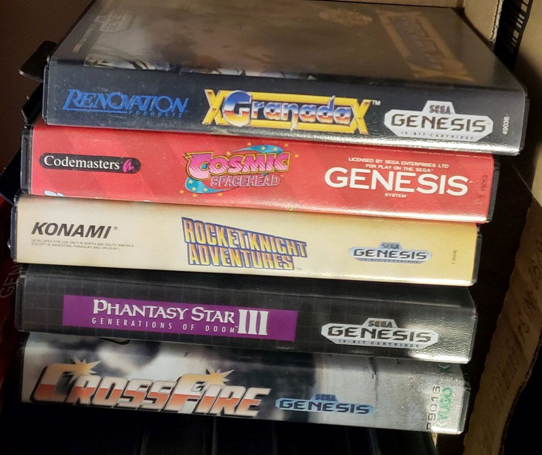 LOT OF 5 SEGA GENESIS GAMES (1 of 1)