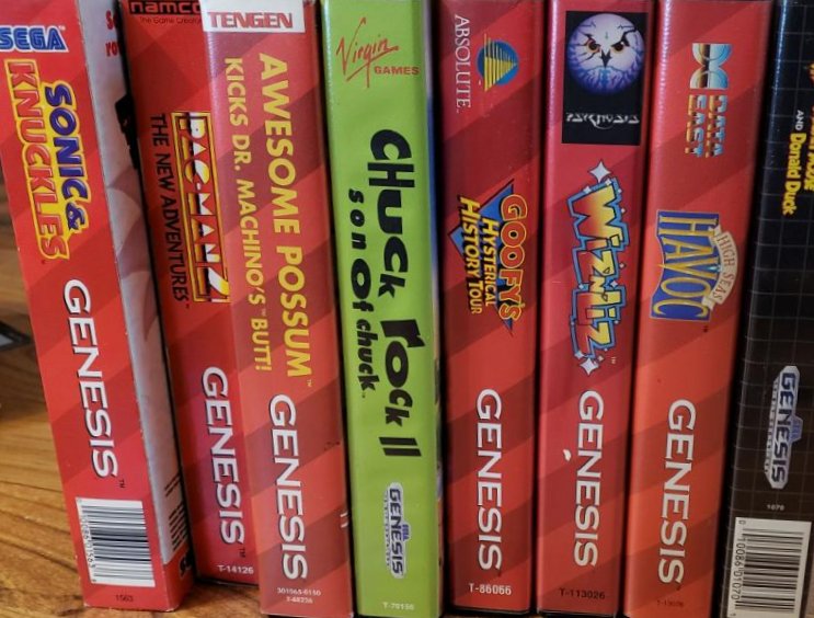 LOT OF 6 SEGA GENESIS GAMES (1 of 1)