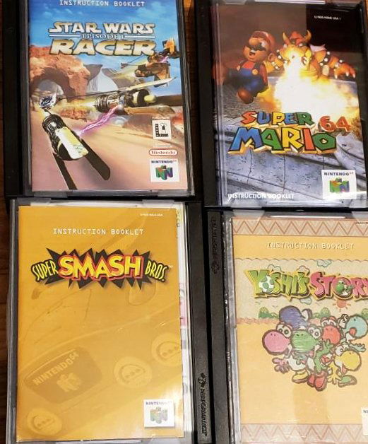 N64 LOT OF GAMES & Cleaning Kit (1 of 1)