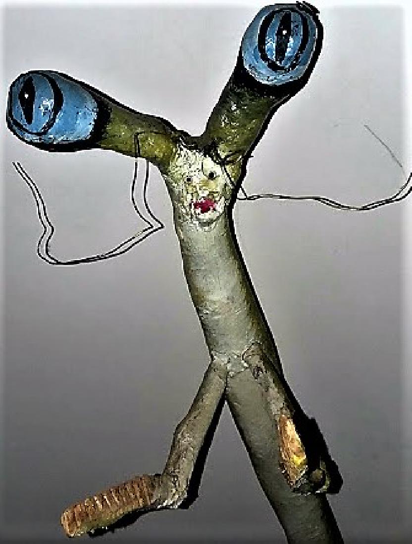 OUTSIDER SCULPTOR, ISAAC SMITH, A GREAT ONE. (1 of 6)