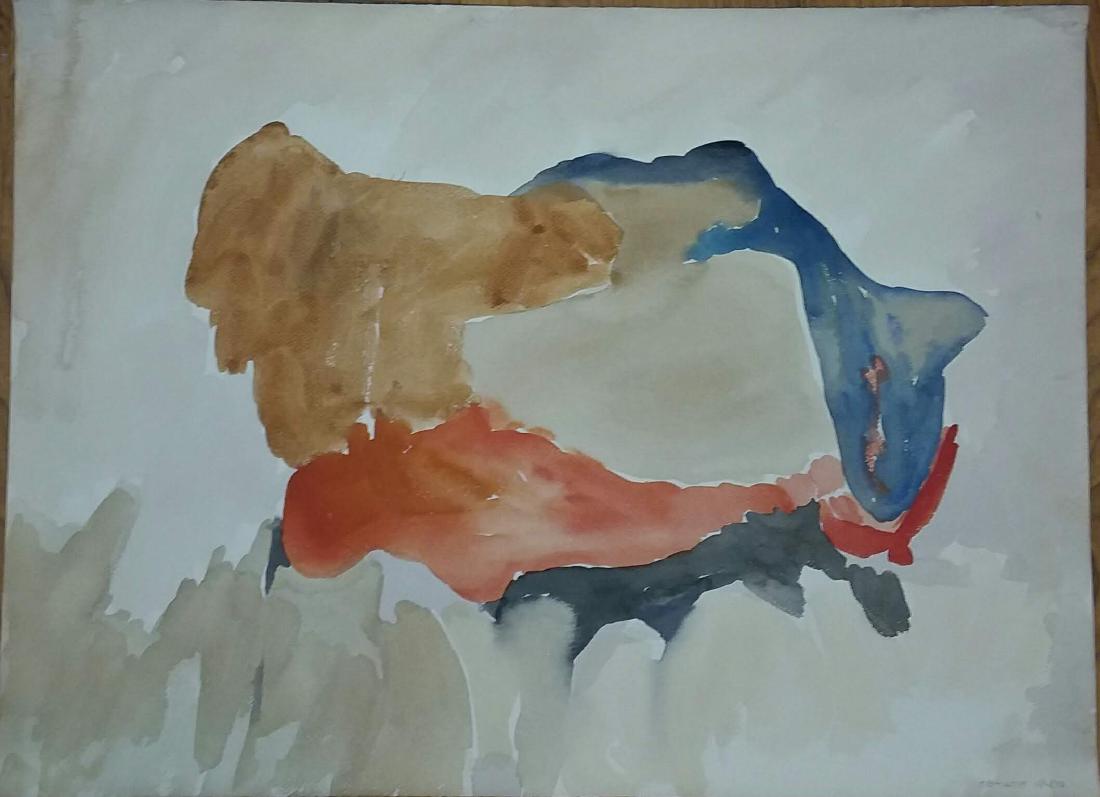 JACOB SEMIATIN, AMERICAN ABSTRACT EXPRESSIONIST (1 of 2)