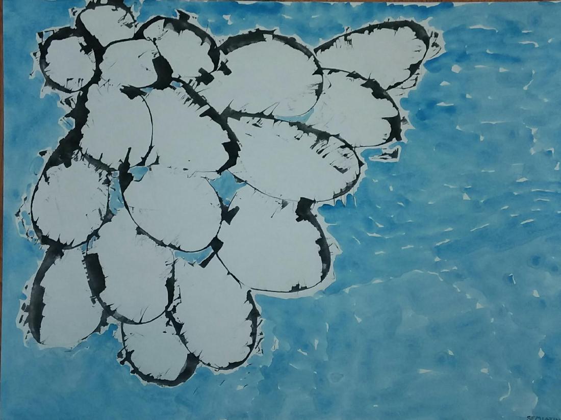 JACOB SEMIATIN, AMERICAN ABSTRACT EXPRESSIONIST (1 of 2)