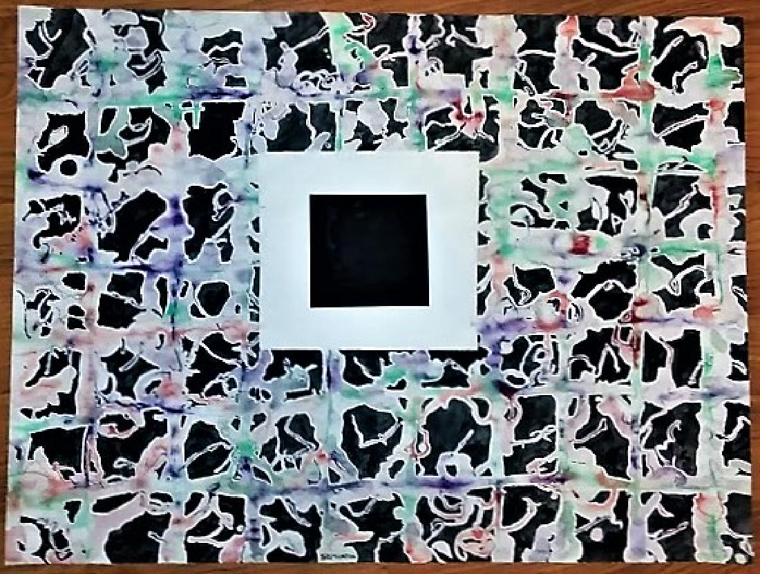 JACOB SEMIATIN, AMERICAN ABSTRACT EXPRESSIONIST (1 of 2)