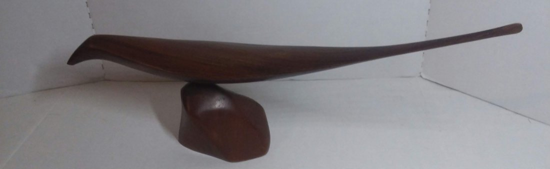 EMIL MILAN MCM SCULPTURE, SIGNED. (1 of 4)