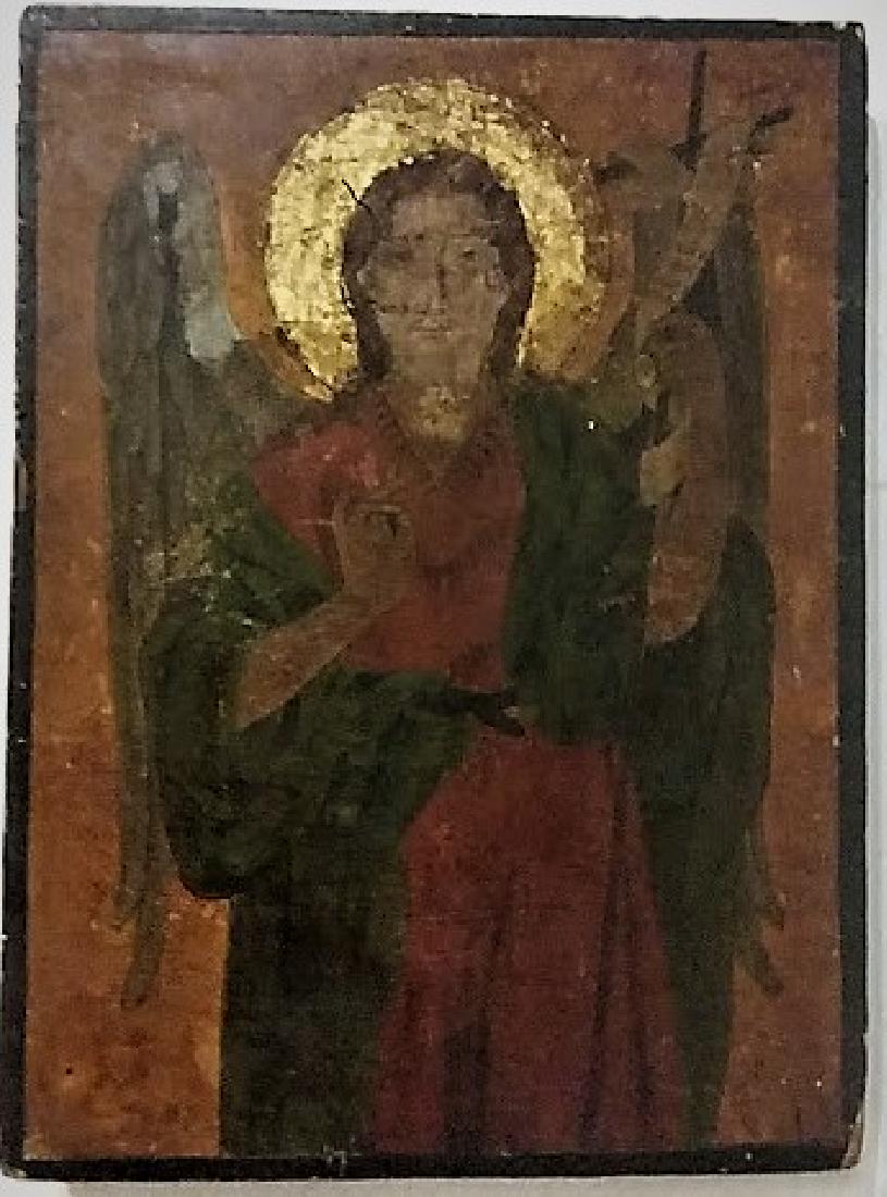 Early Italian Church Icon Panel Painting (1 of 3)