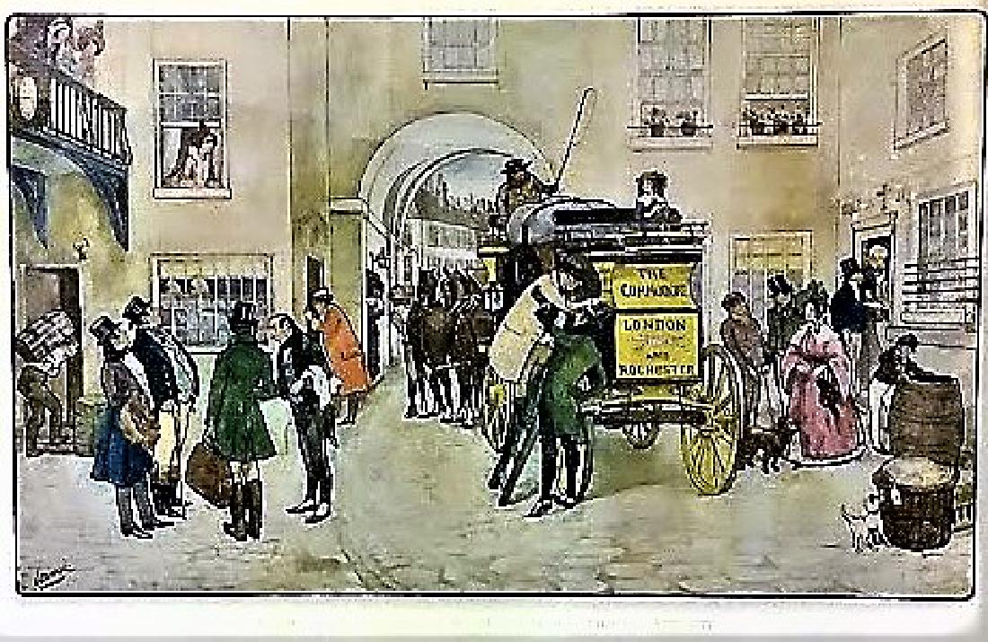 A SCARCE PR. OF COACHING PRINTS, MR. PICKWICK, LUDOVICI (1 of 7)