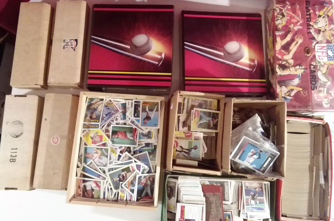 BASEBALL CARDS TWO FULL CRATES - 70S 80S, ECT (2) (1 of 19)