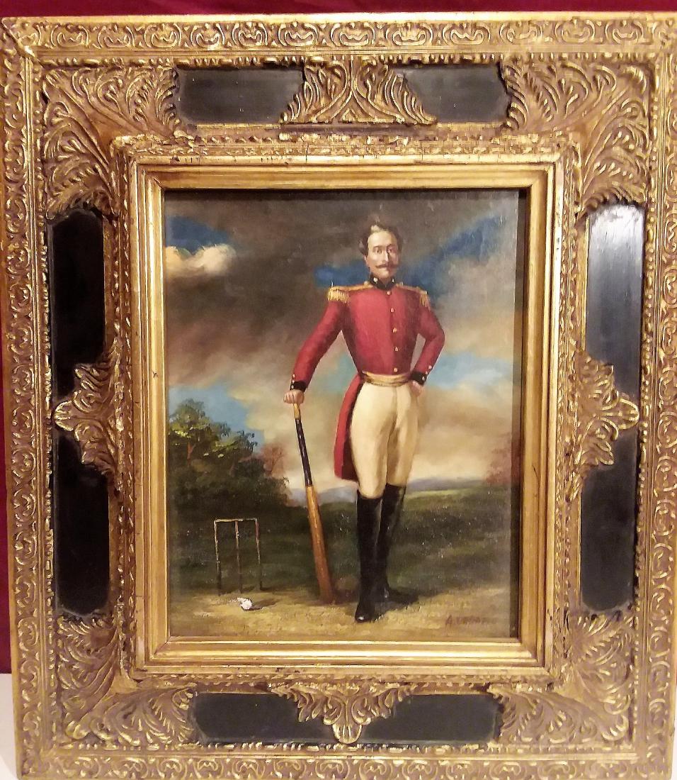 A. DEGAZIO O/B "BASEBALL PLAYER" EARLY 20TH CENTURY (1 of 4)