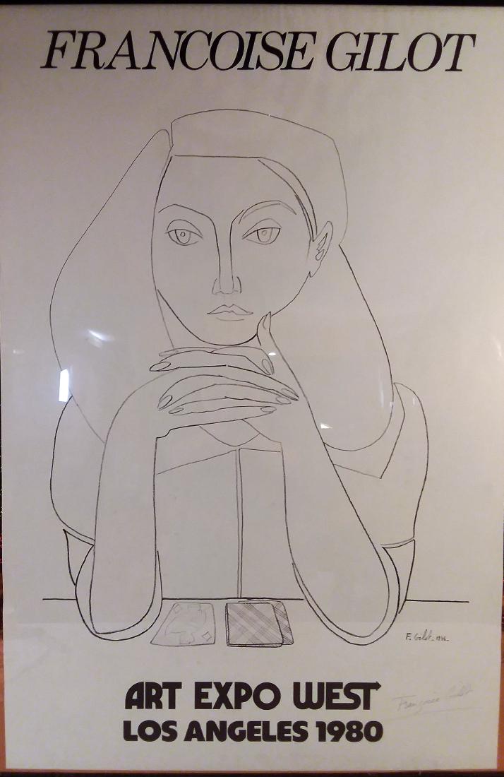 FRANCOISE GILOT'S "ART EXPO WEST" SIGNED (1 of 3)
