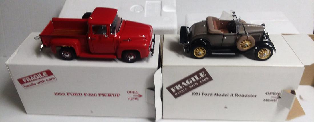 DANBURY MINT FORD DIECAST VEHICLES. (1 of 3)