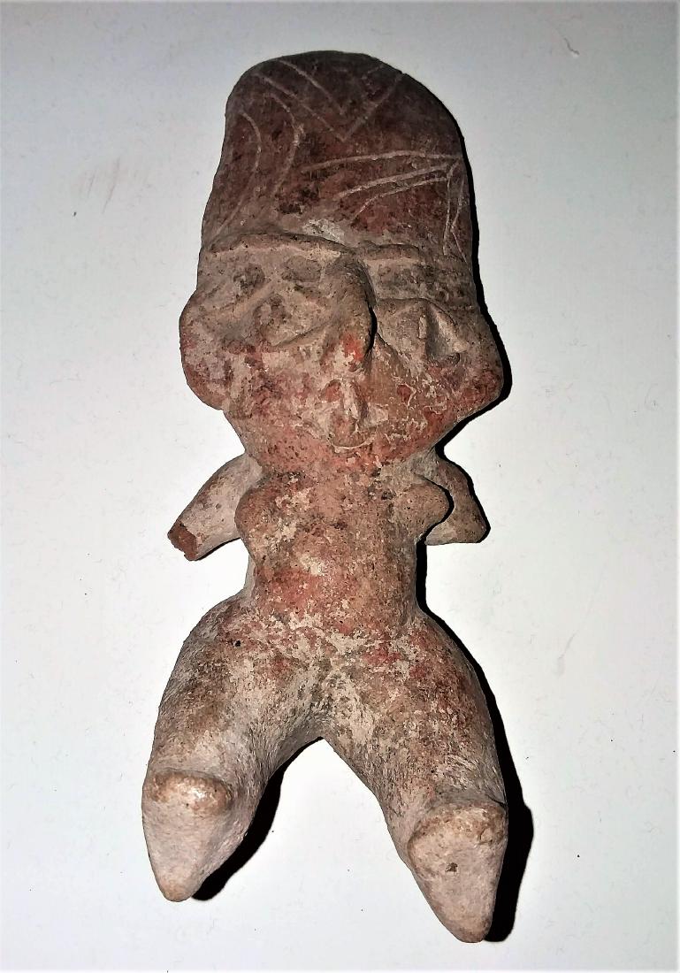 Early Mexican Mayan Pottery Figure (1 of 4)