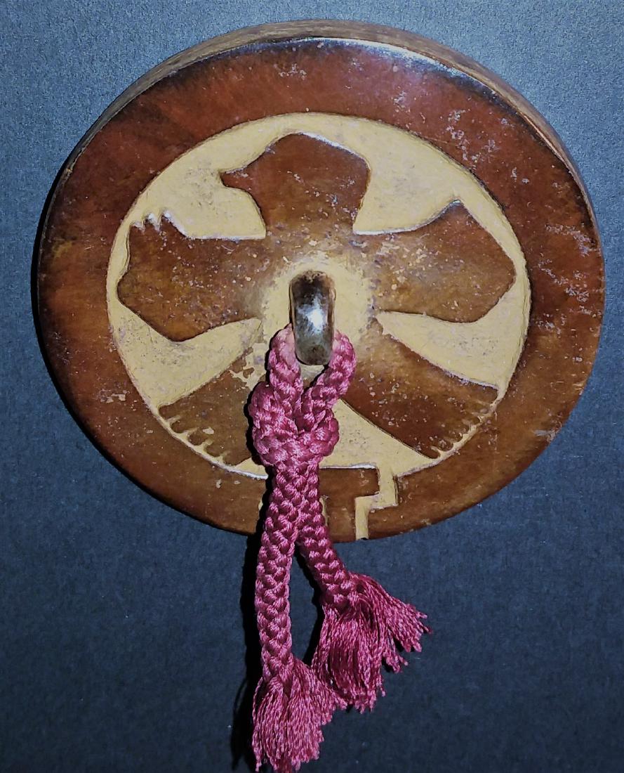 Boxed Japanese Memorial Bronze Mirror (1 of 4)