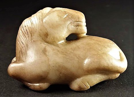This and two other Chinese Ming Dynasty Jades: This and two other Chinese Ming Dynasty Jades All from the estate of the famous Joseph Dunninger, purchased near 35 years ago through his surviving wife of Cliff Side Park near Ft. Lee, N.J. These and