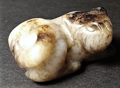 This and two other Chinese Ming Dynasty Jades: This and two other Chinese Ming Dynasty Jades All from the estate of the famous Joseph Dunninger, purchased near 35 years ago through his surviving wife of Cliff Side Park near Ft. Lee, N.J. These and