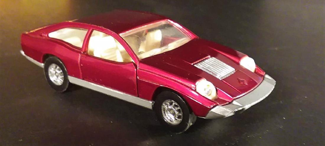 CORGI WHIZZWHEELS #312 MARCOS MANTIS, MAROON, (1 of 3)