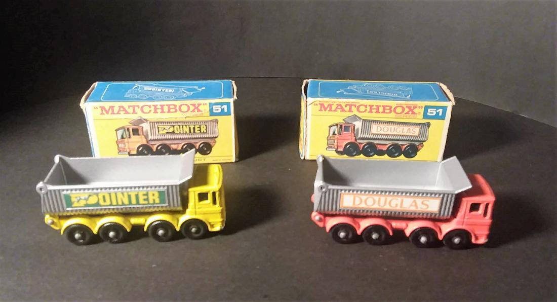 TWO Matchbox 51 Diecast Trcucks (1 of 3)