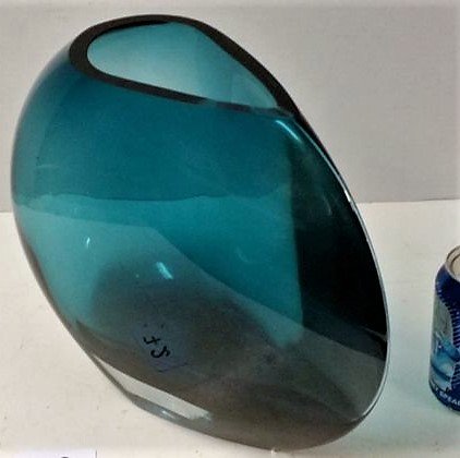 Large Kosta Boda Vase By Goran Worff, (1 of 3)