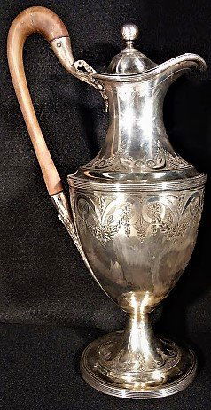 Fine 1793 Bateman Silver Cider Jug (1 of 7)