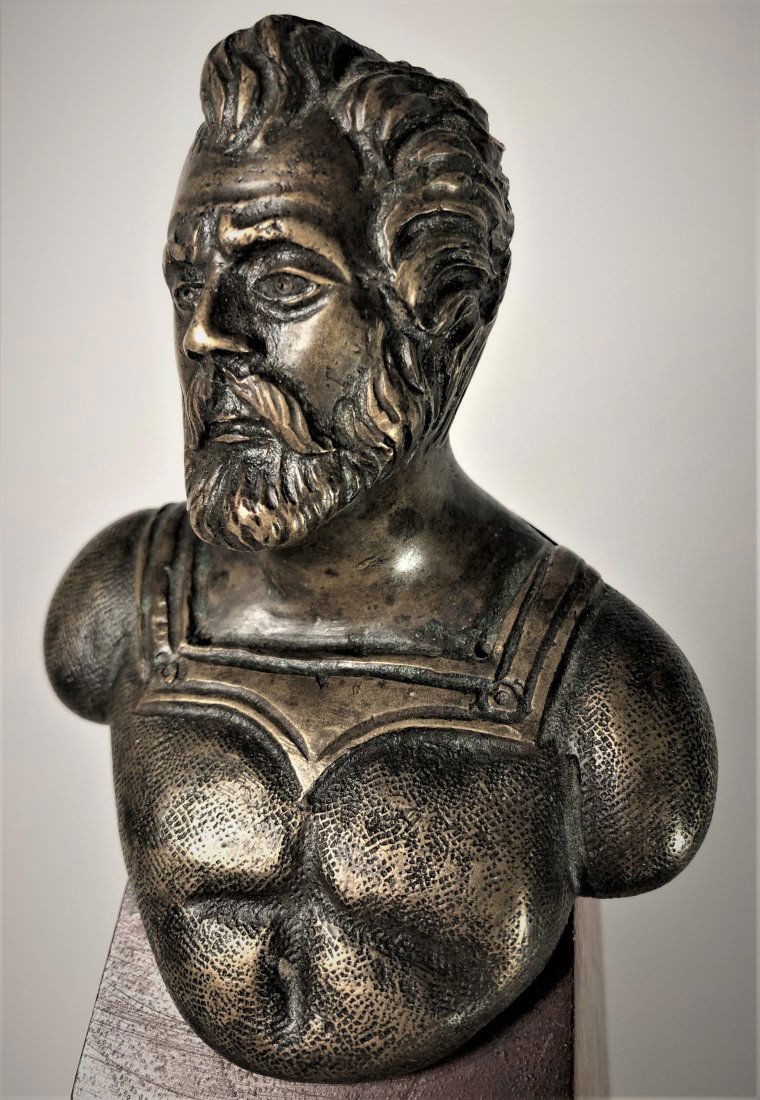 Italian Renaissance Cabinet Bronze (1 of 5)