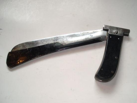 Folding WW2 Survival Machete, Cattaragus, NY