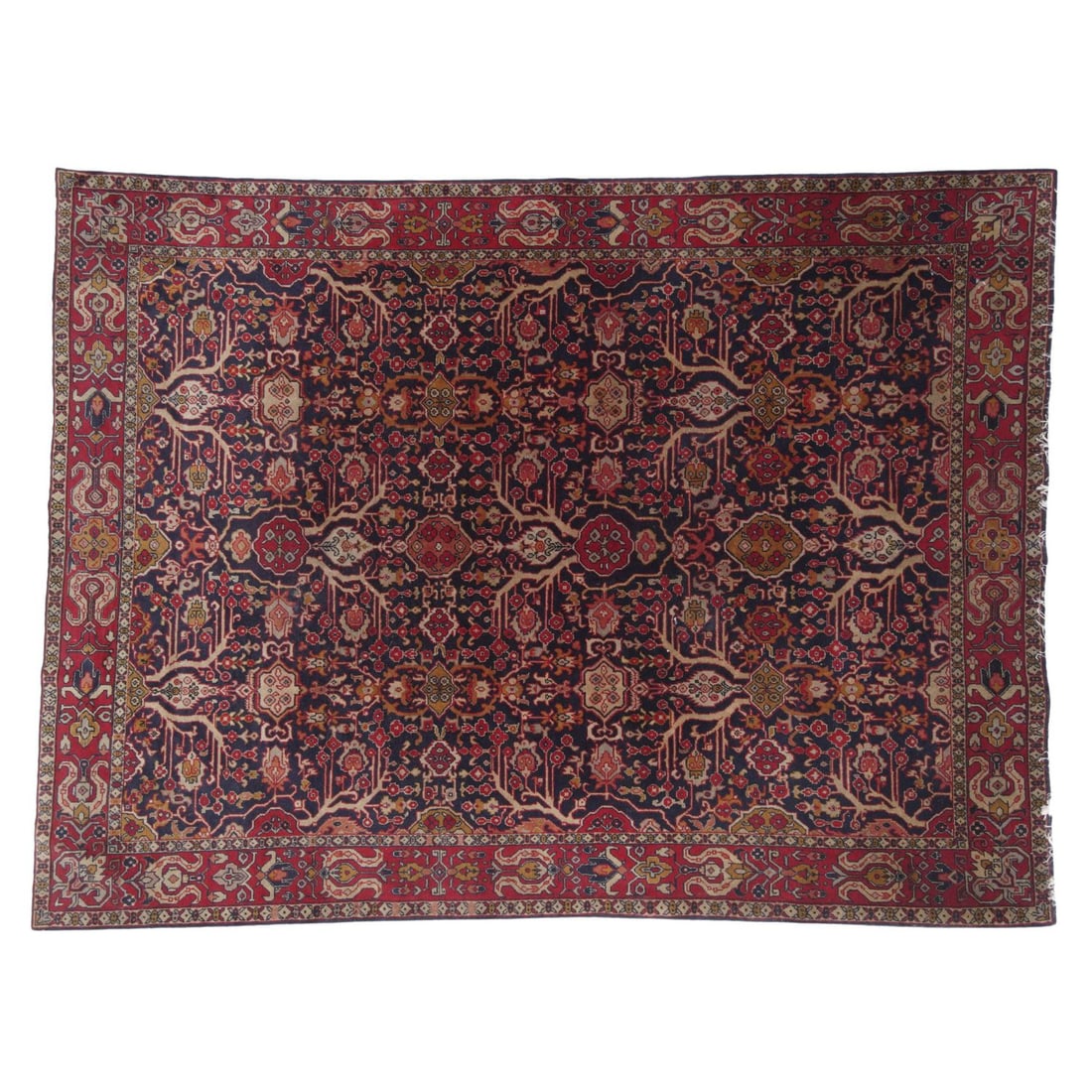 Colorful fabric carpet (1 of 4)