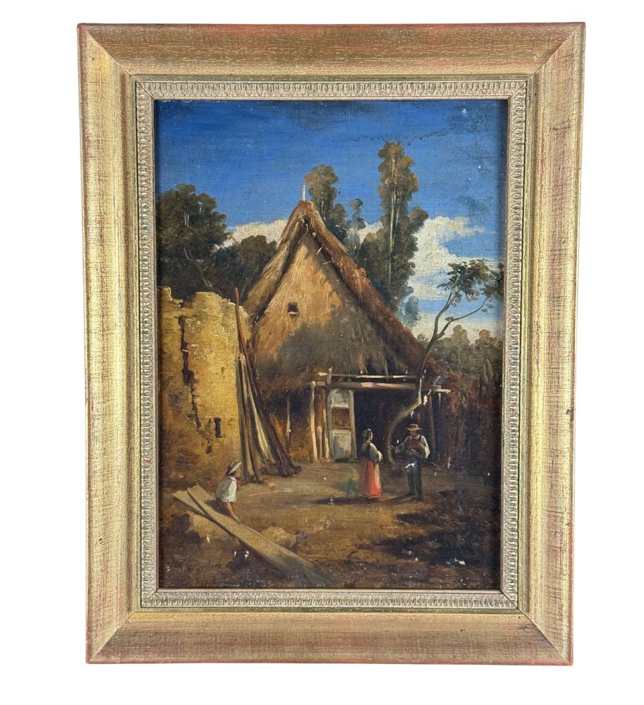 Landscape with figures - Teodoro Duclère (1 of 11)