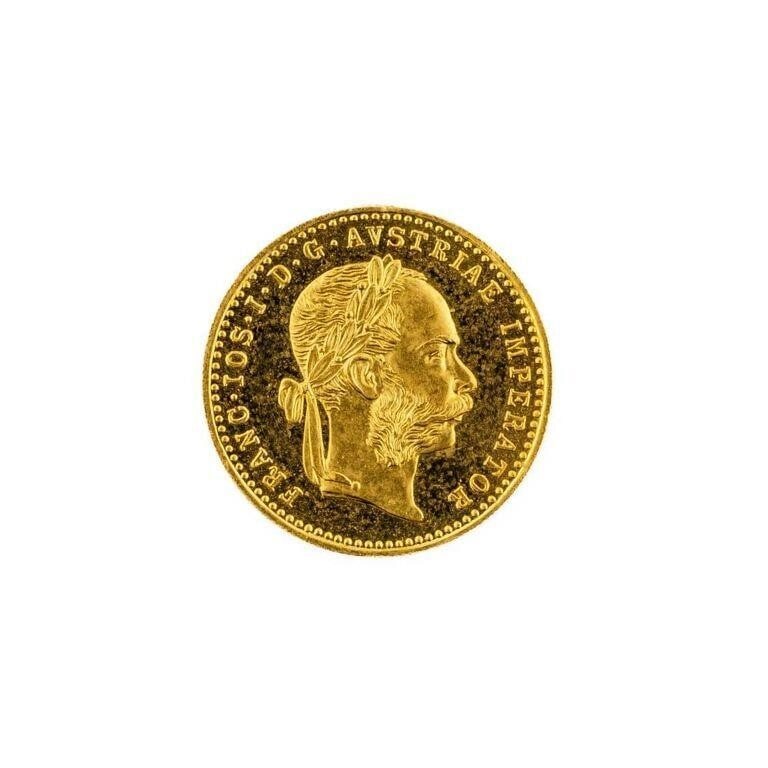 Vintage 98.6% Gold 1915 King Franz Joseph Austrian Ducat Coin (1 of 2)